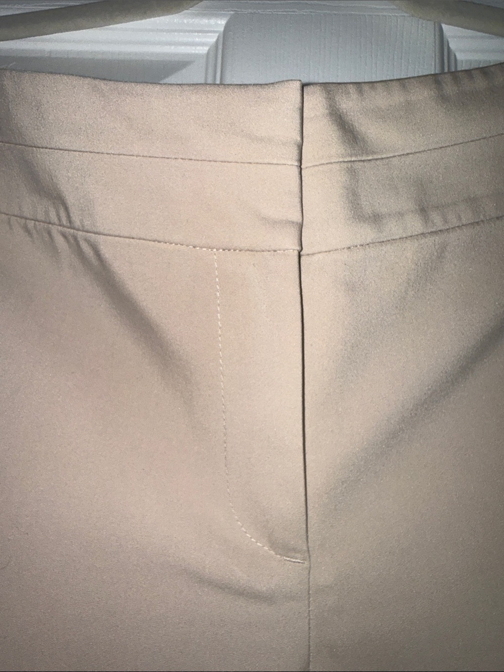 Ann Taylor Petite Tan Pencil Skirt